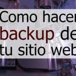 Backup de sitios web