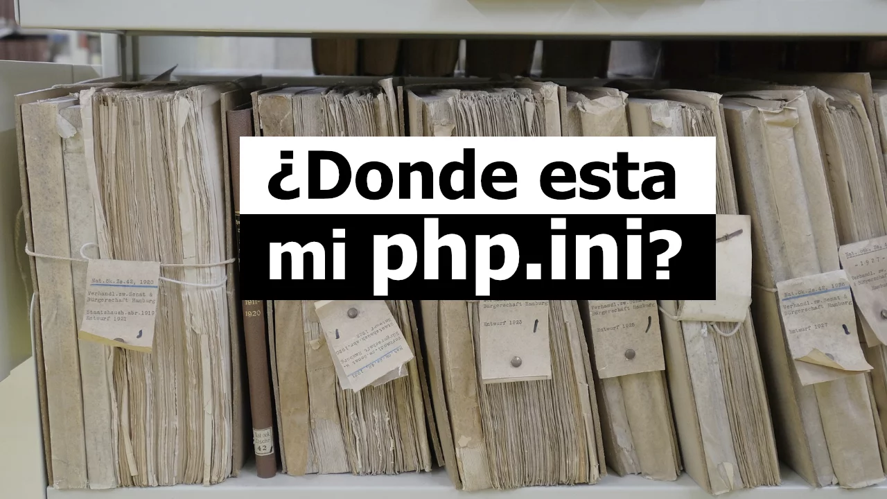Donde esta php.ini