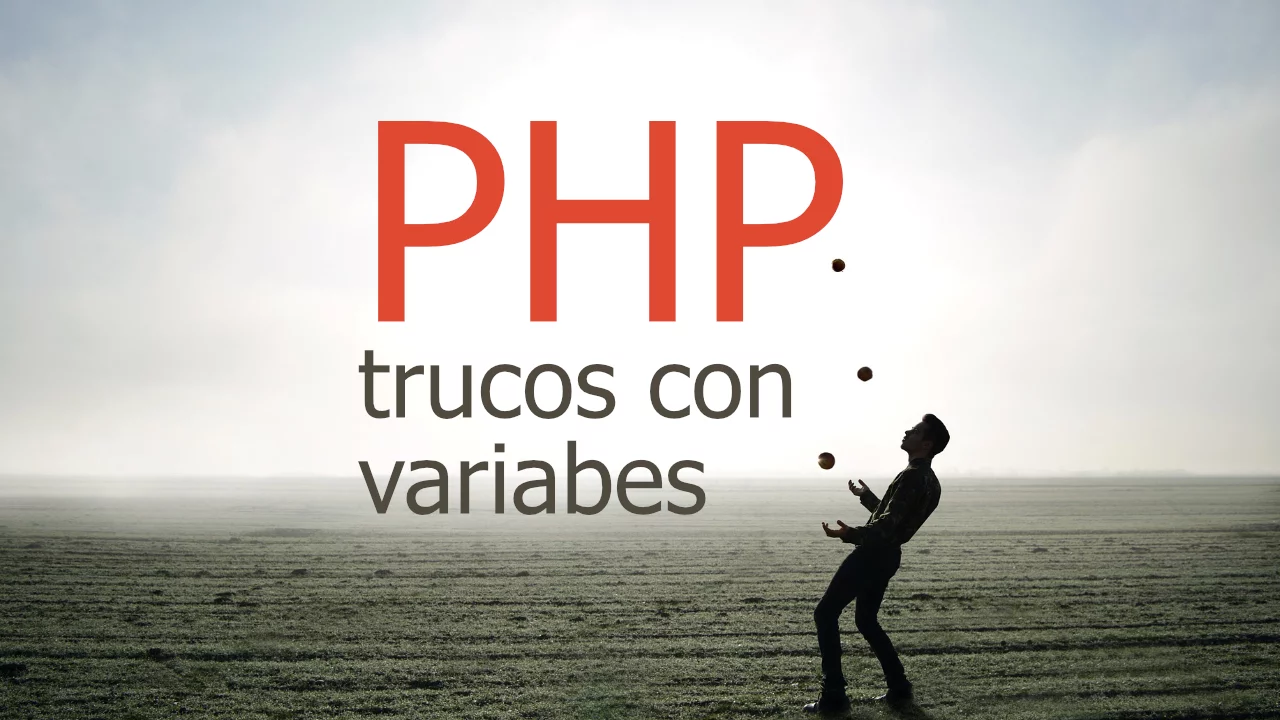 trucos php, variables